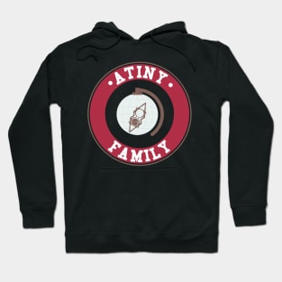 ATEEZ ATINY lightiny family logo emblem Hoodie